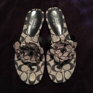 Coach Flower Sandals